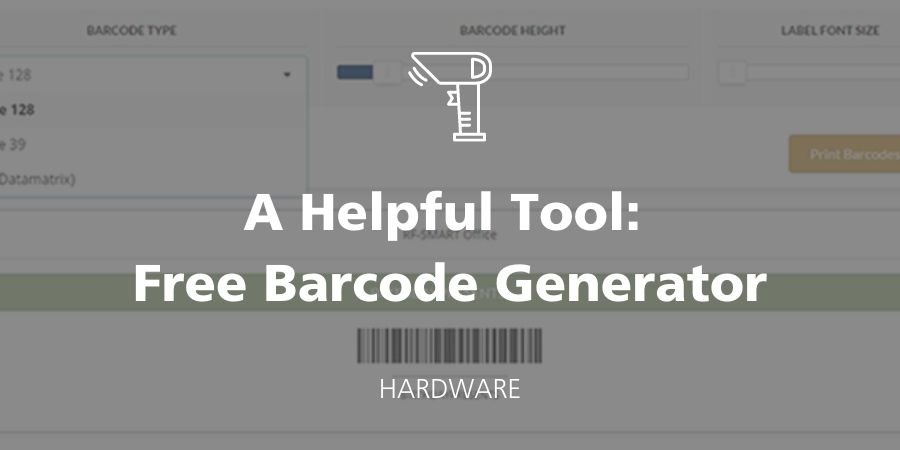 Free Netsuite Barcode Generator - Professional Minimal Photo - Mobile